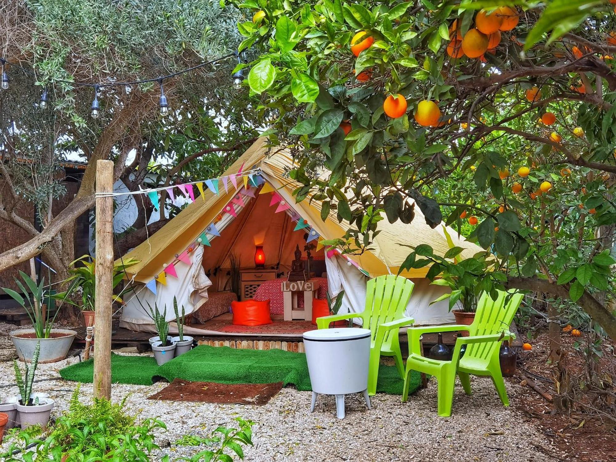 Bell Tent Lovers By Casa Das Artes Luz de Tavira Bagian luar foto